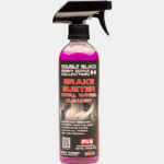 Foaming cleaner that removes brake dust, oil, dirt, stains, and light corrosion