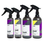 Removes metallic deposits around the wheel area, leaving a protective coating